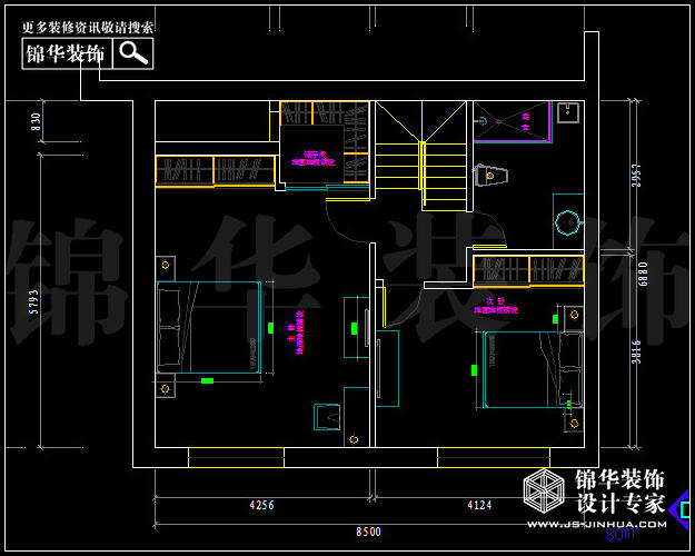 德盈國際廣場B3戶型80平米 戶型